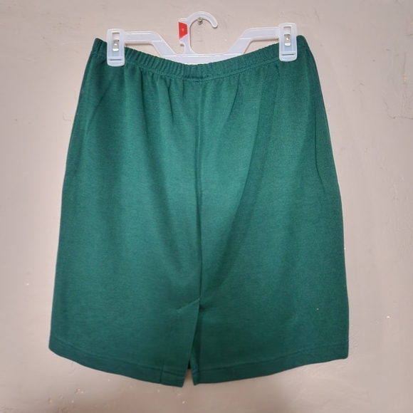 2 Piece Cardigan And Skirt KNITT MIXX size Large Green - Picture 5 of 5